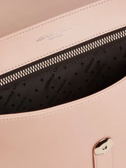 Online Golden Goose Bolsa Rodeo média de couro na cor rosa quartzo Cor: rosa quartzo