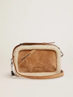 Sale Golden Goose Bolsa Star feminina de camurça Material principal: 100% couro bovino