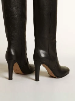 Discount Golden Goose Bota Helen de couro preto Cor: preto