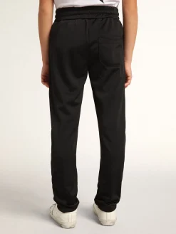 Shop Golden Goose Calça de jogging preta com estrelas brancas em contraste Star Collection