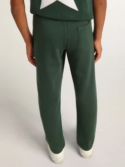 Flash Sale Golden Goose Calça de jogging verde brilhante com estrelas em contraste Cor: verde brilhante