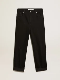 Clearance Golden Goose Calça jeans feminina preta Cor: preto