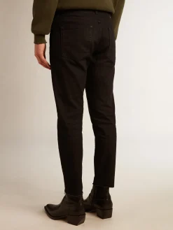 Shop Golden Goose Calça jeans masculina skinny preta Cor: preto