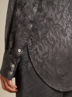 New Golden Goose Camisa de jacquard com estampa toile de jouy all over Coleção Journey