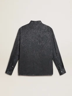 New Golden Goose Camisa de jacquard com estampa toile de jouy all over Coleção Journey
