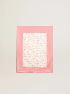 Clearance Golden Goose Conjunto de presente de bebê branco com acabamento e estrela rosa Cor: branco