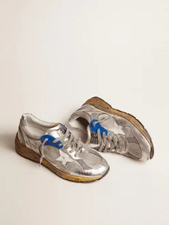 Sale Golden Goose Dad-Star masculino prateado Cor: prateado