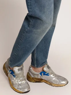Sale Golden Goose Dad-Star masculino prateado Cor: prateado