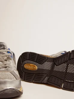 Sale Golden Goose Dad-Star masculino prateado Cor: prateado