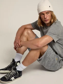 Online Golden Goose Francy masculino de couro com estrela e talão de couro Cabedal de couro de bezerro tipo camurça