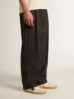 Discount Golden Goose Mid Star com estrela de couro metálico verde e lista branca Cor: branco