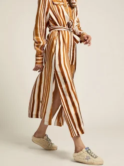 Online Golden Goose Mule Super-Star feminino de shearling branco e estrela de glitter Cabedal de shearling branco natural