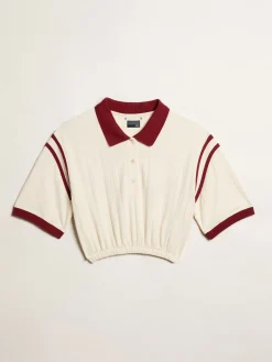 Best Golden Goose Polo Exclusiva HAUS of Dreamers branco usado Exclusividade HAUS of Dreamers