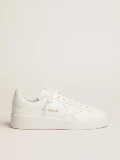 Outlet Golden Goose Purestar feminino branco Cabedal: 100% couro de bezerro