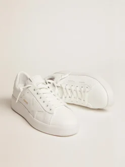 Outlet Golden Goose Purestar feminino branco Cabedal: 100% couro de bezerro