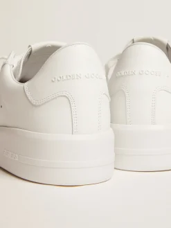 Outlet Golden Goose Purestar feminino branco Cabedal: 100% couro de bezerro