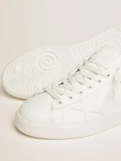 Online Golden Goose Purestar feminino com talão preto Cabedal: 100% couro de bezerro