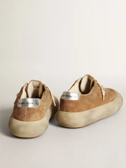 Cheap Golden Goose Sapatos Space-Star masculino de suede cor tabaco Cabedal de suede na cor tabaco