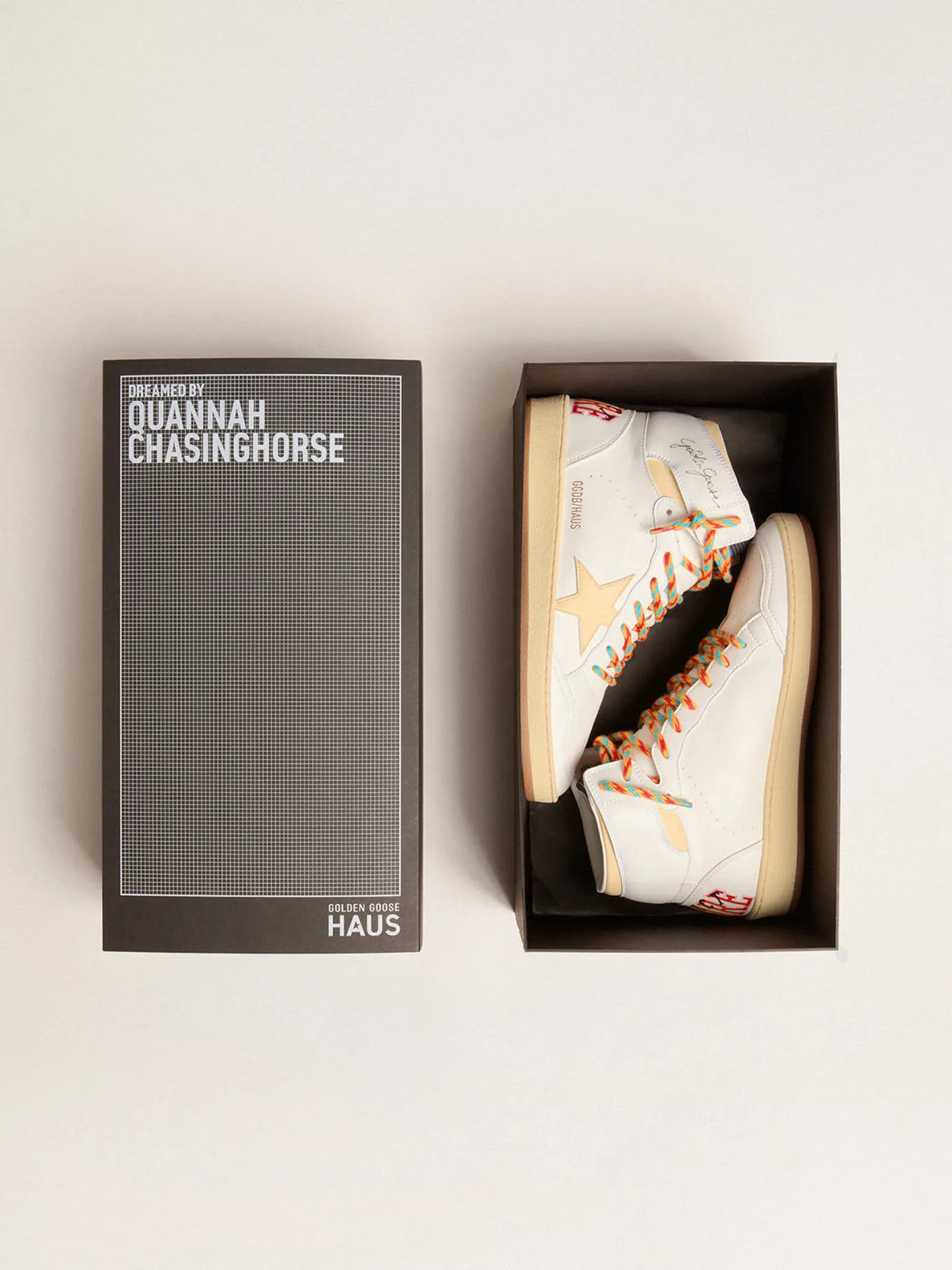 Hot Golden Goose Sky-Star Exclusivo HAUS of Dreamers em material de base vegetal Exclusividade HAUS of Dreamers