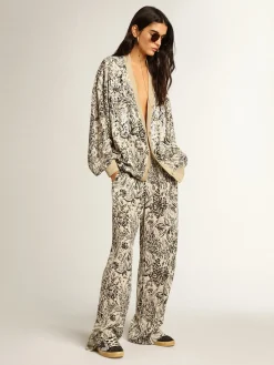 Store Golden Goose Super-Star LTD com cristais Swarovski e estrela de couro preto Cabedal de suede preto