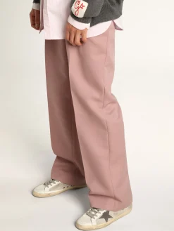 Discount Golden Goose Super-Star Masculino de tela prateada clara com estrela cinza Cabedal em malha prateada clara