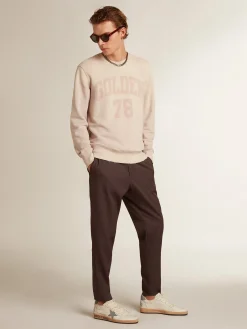Flash Sale Golden Goose Tênis Ball Star de napa com estrela e talão de náilon cinza reflex Cabedal de napa branca