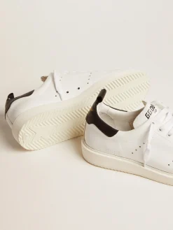Best Sale Golden Goose Tênis Starter Cabedal de couro
