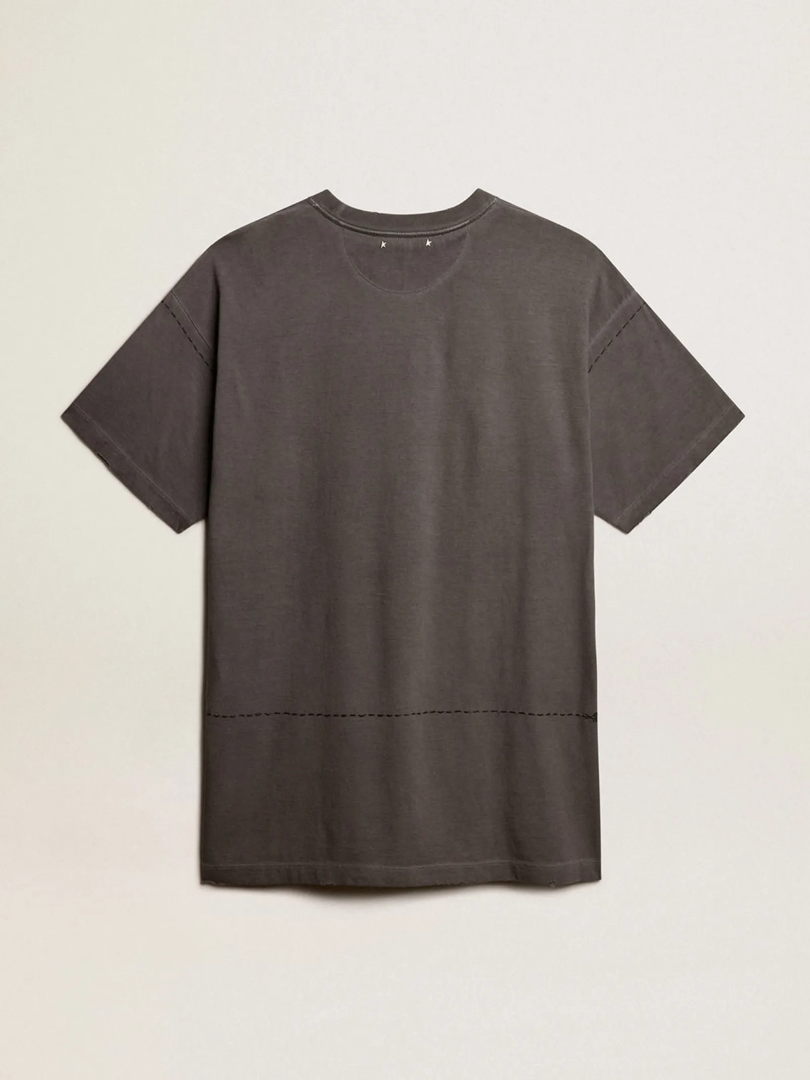 Hot Golden Goose Vestido T-shirt Exclusivo HAUS of Dreamers cor antracite Exclusividade HAUS of Dreamers