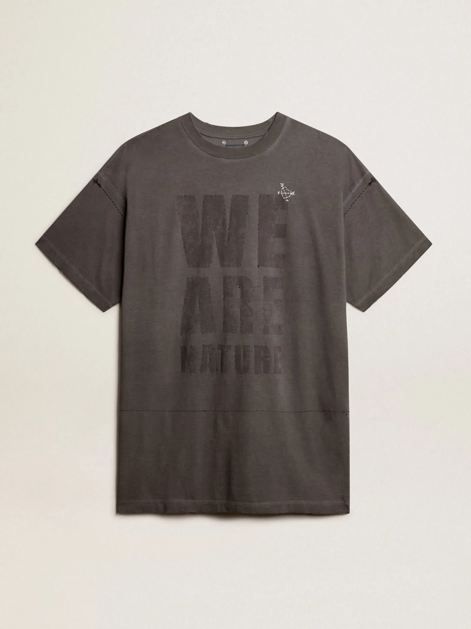 Hot Golden Goose Vestido T-shirt Exclusivo HAUS of Dreamers cor antracite Exclusividade HAUS of Dreamers