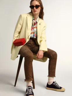 Sale Golden Goose V-Star Feminino LTD de veludo roxo com estrela de couro branco Cabedal em veludo roxo